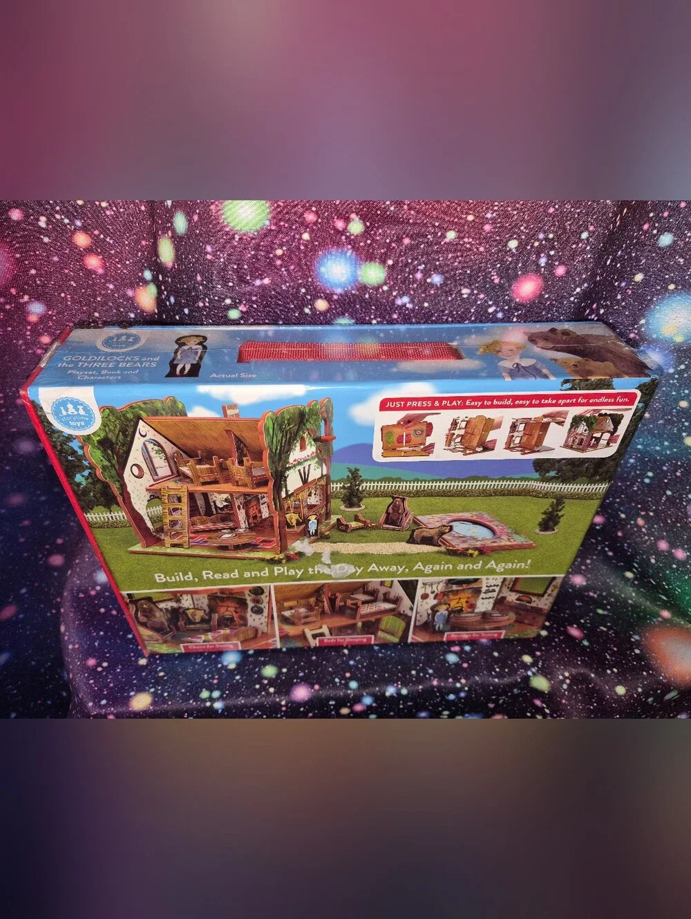 Storytime Toys Goldilocks & the Three Bears Storybook Playset 🐻🍯🏠